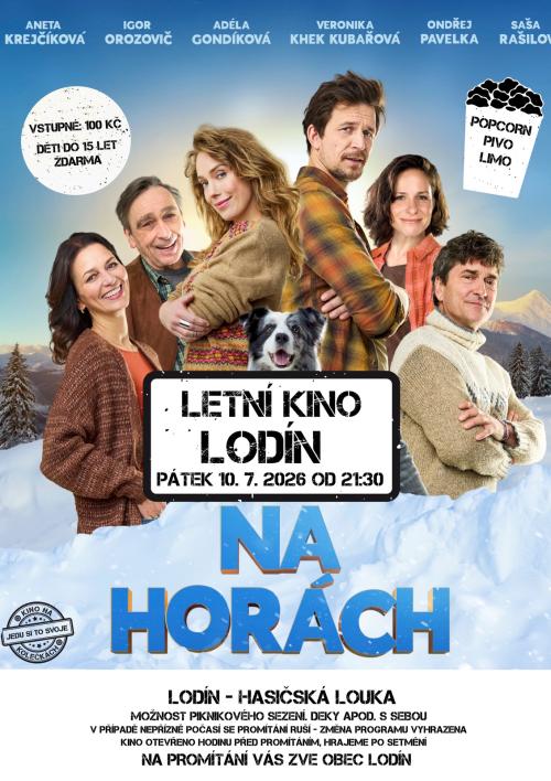 Pozvánka na letní kino