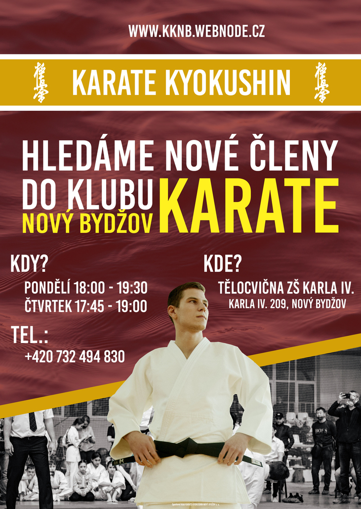 nábor do Klub Karate Kyokushin
